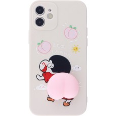 Coque iPhone 11 - 3D Fun Peaches