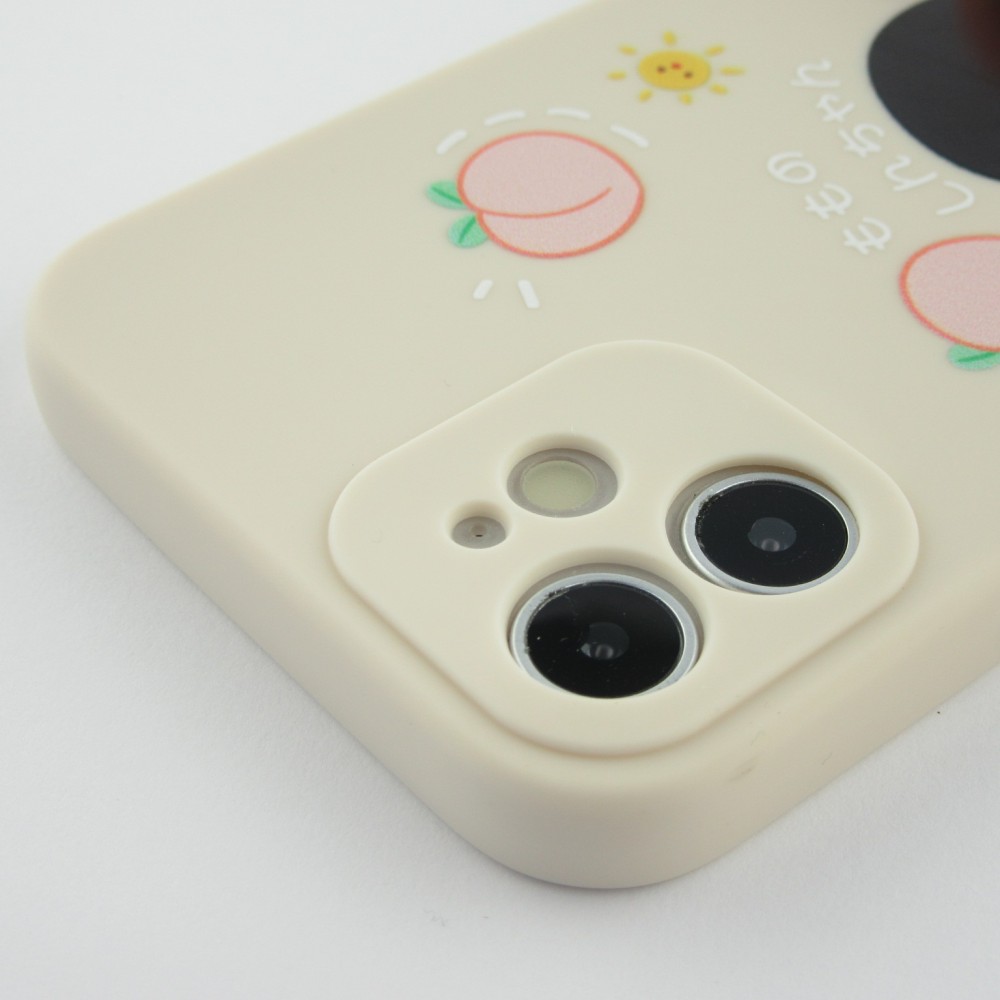 Coque iPhone 11 - 3D Fun Peaches