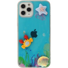 Coque iPhone 12 / 12 Pro - 3D Océan crabe étoile