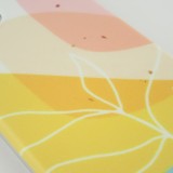 Coque iPhone 12 / 12 Pro - Abstract Art jaune