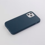 Coque iPhone 12 / 12 Pro - Bioka biodégradable et compostable Eco-Friendly - Bleu