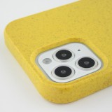 Coque iPhone 12 Pro Max - Bioka biodégradable et compostable Eco-Friendly jaune