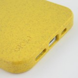 Coque iPhone 12 / 12 Pro - Bioka biodégradable et compostable Eco-Friendly jaune