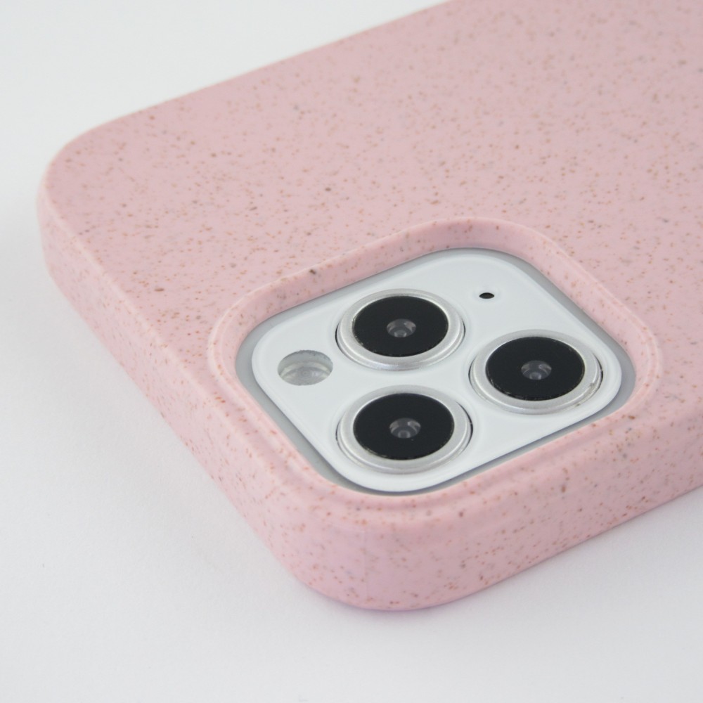 Coque iPhone 12 / 12 Pro - Bioka biodégradable et compostable Eco-Friendly - Rose