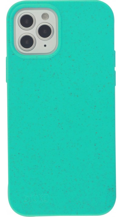 Coque iPhone 12 / 12 Pro - Bioka biodégradable et compostable Eco-Friendly - Turquoise