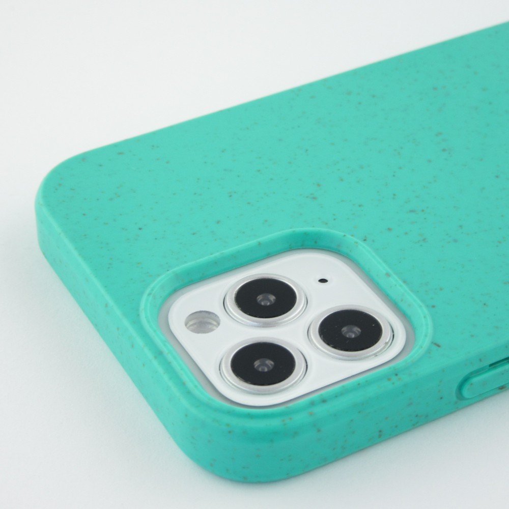 Coque iPhone 12 Pro Max - Bioka biodégradable et compostable Eco-Friendly - Turquoise