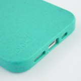 Coque iPhone 12 / 12 Pro - Bioka biodégradable et compostable Eco-Friendly - Turquoise