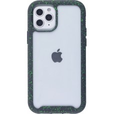 Hülle iPhone 12 mini - Bumper 360 Clear Splash Farbe - Schwarz