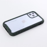 Coque iPhone 12 mini - Bumper 360 Clear Splash paint - Noir