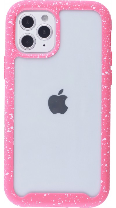 Hülle iPhone 12 Pro Max - Bumper 360 Clear Splash Farbe - Rosa