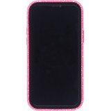 Hülle iPhone 12 / 12 Pro - Bumper 360 Clear Splash Farbe - Rosa