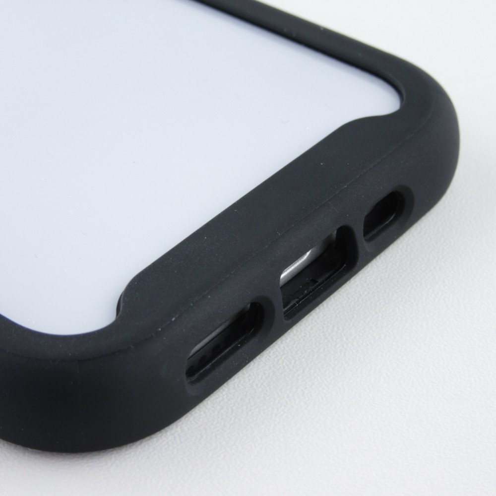 Hülle iPhone 12 mini - Bumper 360 Stripe - Schwarz