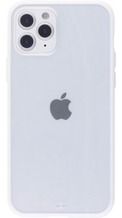 Coque iPhone 12 / 12 Pro - Bumper Blur - Blanc