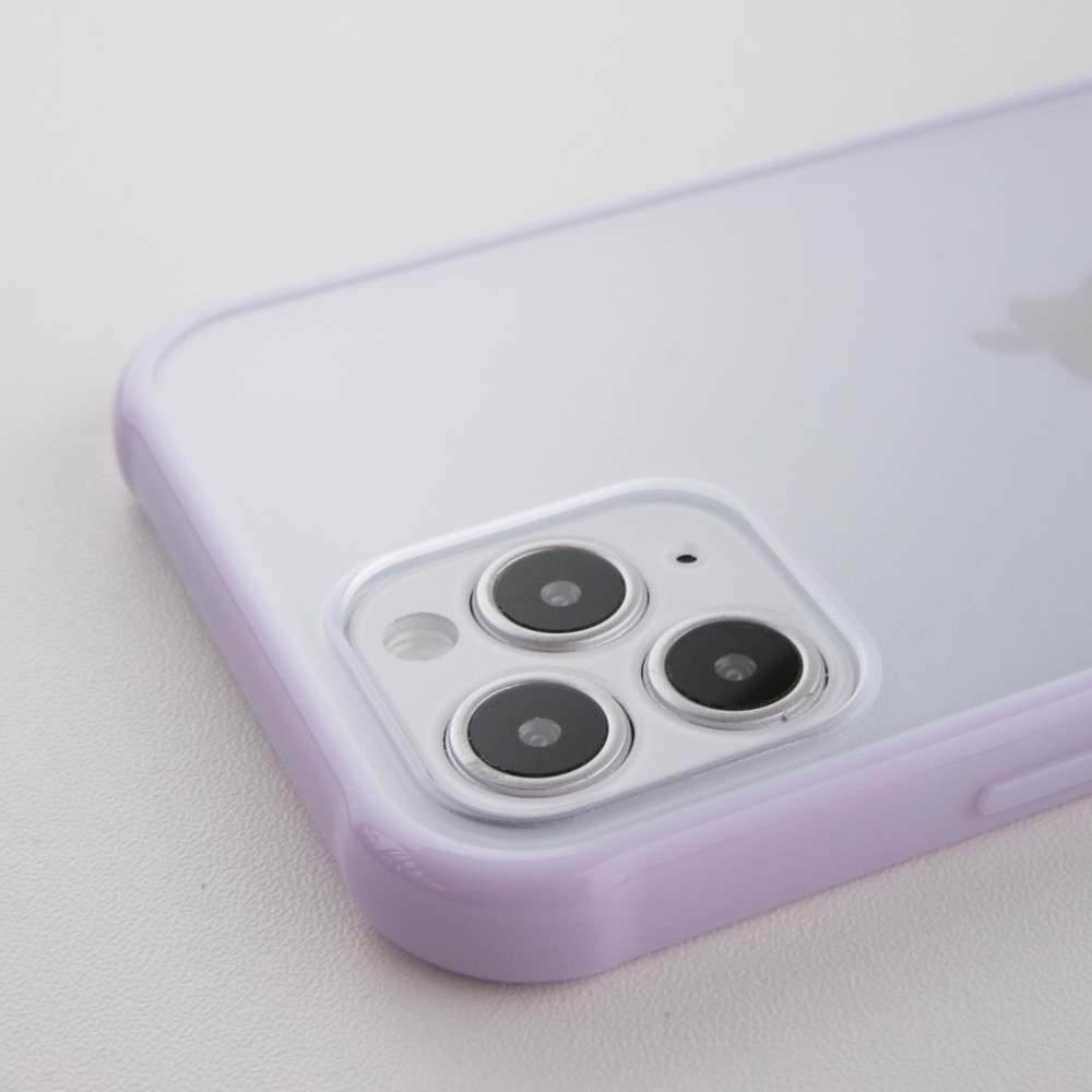 Coque iPhone 12 / 12 Pro - Bumper Blur - Violet