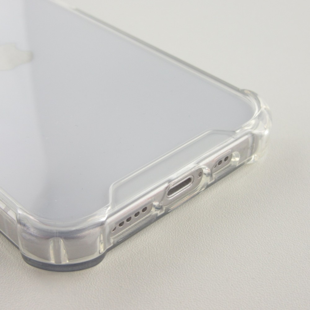 Coque iPhone 12 / 12 Pro - Bumper Glass - Transparent