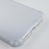 Coque iPhone 12 Pro Max - Bumper Miroir - Argent