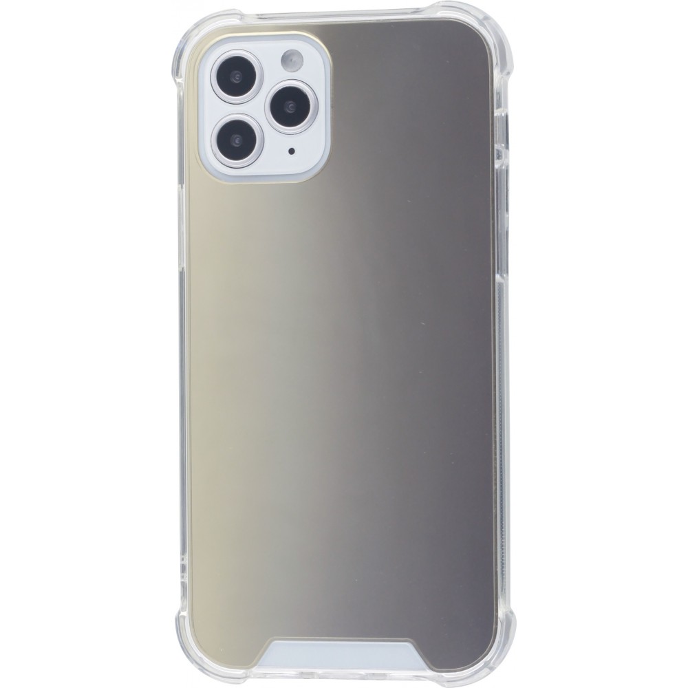 Hülle iPhone 12 / 12 Pro - Bumper Spiegel - Gold