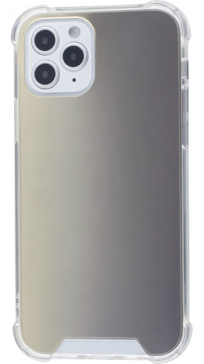 Coque iPhone 12 / 12 Pro - Bumper Miroir - Or