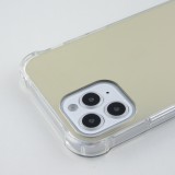 Coque iPhone 12 / 12 Pro - Bumper Miroir - Or