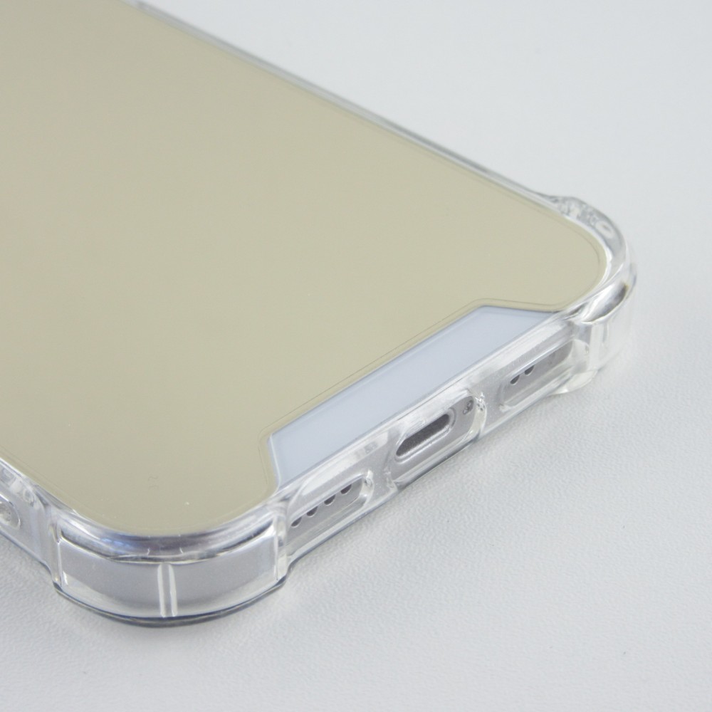 Hülle iPhone 12 / 12 Pro - Bumper Spiegel - Gold