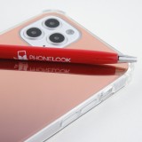 Coque iPhone 12 Pro Max - Bumper Miroir - Rose