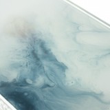 Coque iPhone 13 Pro Max - Clear Bumper gradient paint - Bleu clair