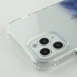 iPhone 13 Pro Case Hülle - Clear Bumper Gradient Farbe dunkelblau