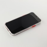 Coque iPhone 12 Pro Max - Clear Bumper gradient paint - Rouge