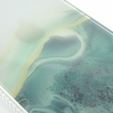Coque iPhone 12 Pro Max - Clear Bumper gradient paint  - Vert