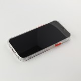 Coque iPhone 13 Pro Max - Clear Bumper gradient paint - Violet