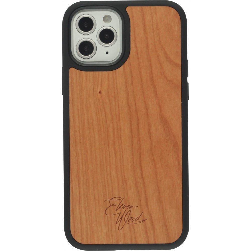 Coque iPhone 12 / 12 Pro - Eleven Wood Cherry