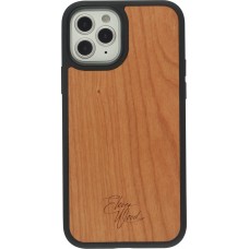 Coque iPhone 12 / 12 Pro - Eleven Wood Cherry