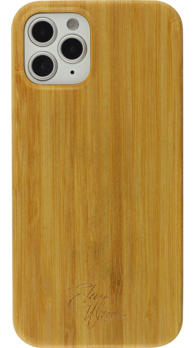 Hülle iPhone 12 / 12 Pro - Eleven Wood 100% holz Bamboo