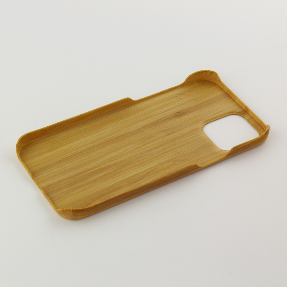 Coque iPhone 12 Pro Max - Eleven Wood 100%  bois Bamboo