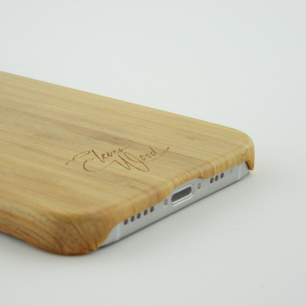 Coque iPhone 12 Pro Max - Eleven Wood 100%  bois Bamboo