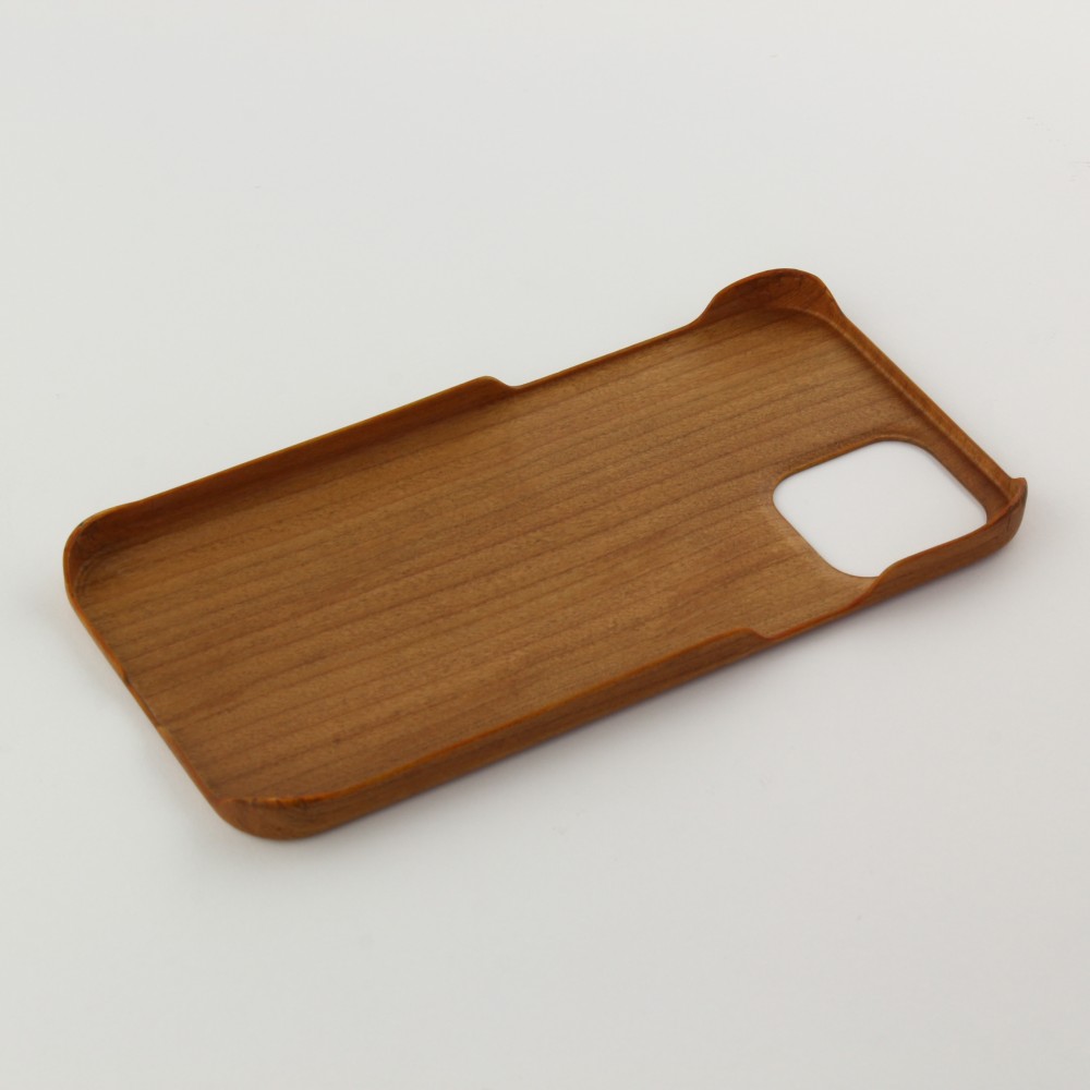 Coque iPhone 12 Pro Max - Eleven Wood 100% boisCherry