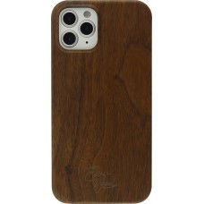 Hülle iPhone 12 Pro Max - Eleven Wood 100% Holz Walnut