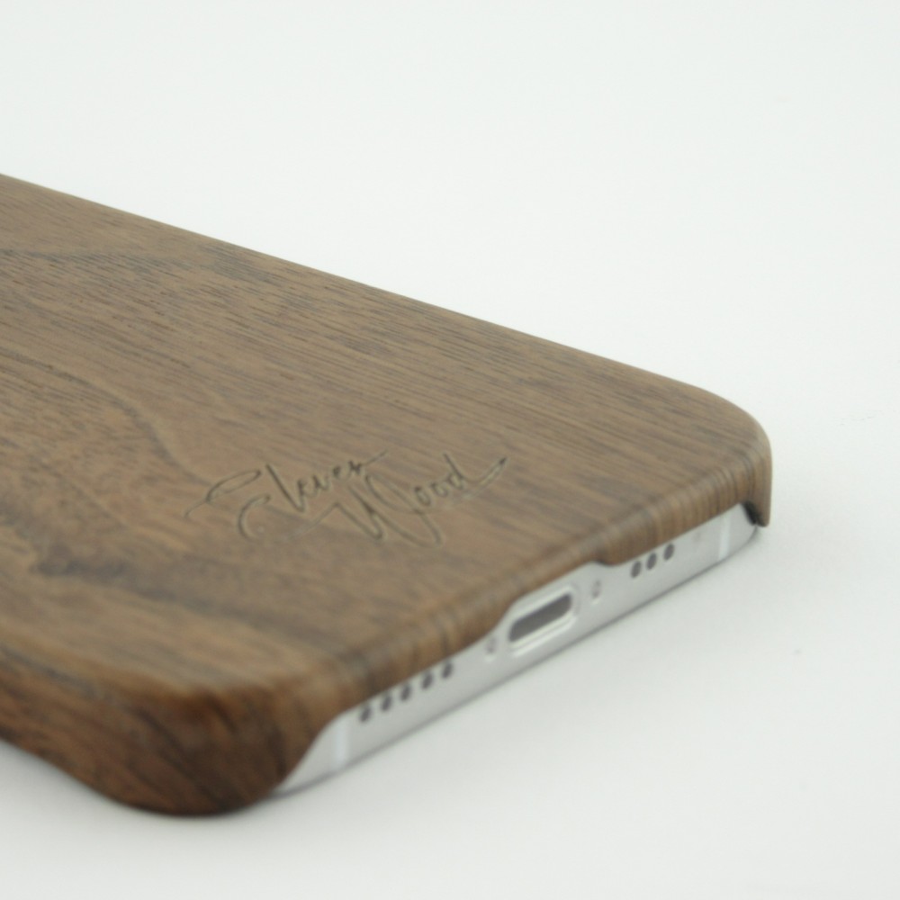 Hülle iPhone 12 Pro Max - Eleven Wood 100% Holz Walnut