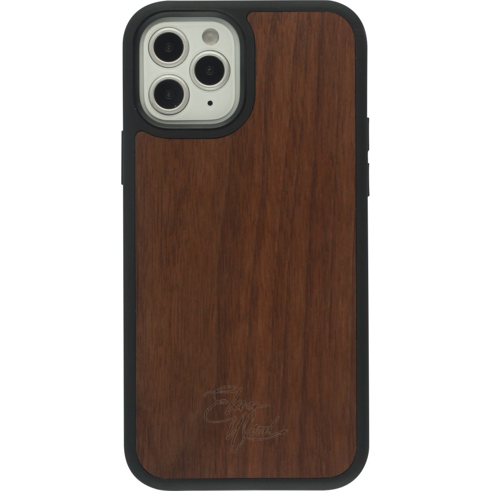 Hülle iPhone 12 / 12 Pro - Eleven Wood Walnut