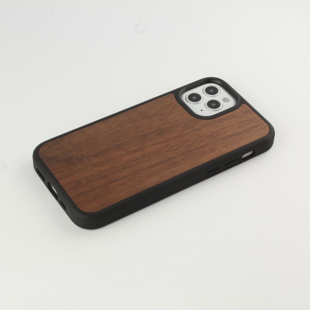 Coque iPhone 12 / 12 Pro - Eleven Wood Walnut