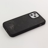 Coque iPhone 12 / 12 Pro - Eleven Wood pierre véritable ardoise