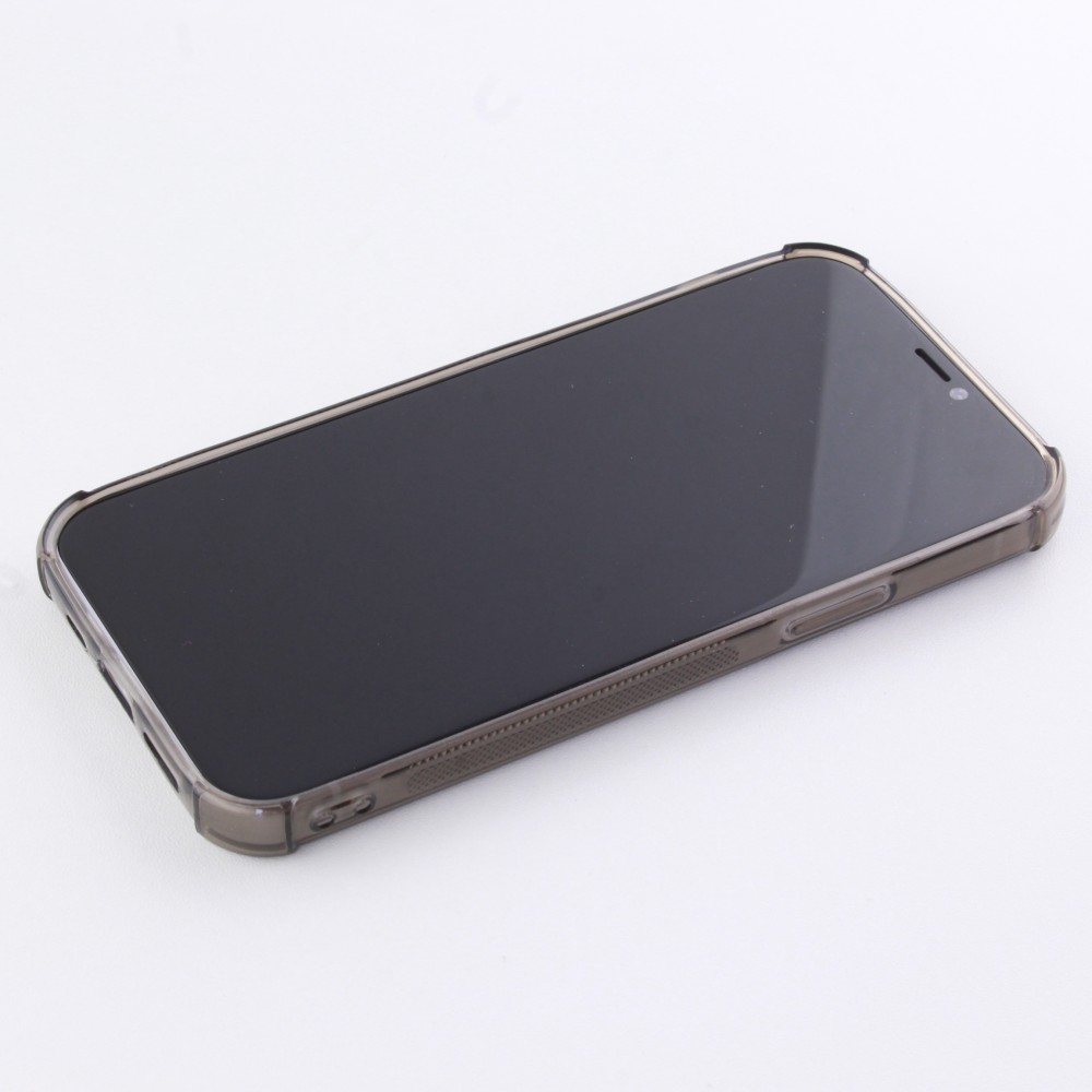 Hülle iPhone 11 - Gummi Bumper Kartenhalter - Schwarz