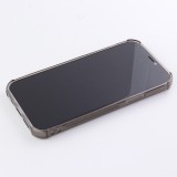 Coque iPhone 12 Pro Max - Gel Bumper Porte-carte - Noir