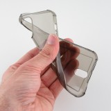 Hülle iPhone 11 - Gummi Bumper Kartenhalter - Schwarz