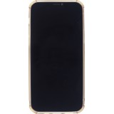 Coque iPhone 12 Pro Max - Gel Bumper P- Orte-carte - Or