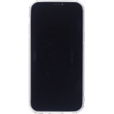 Coque iPhone 12 / 12 Pro - Gel Bumper Porte-carte - Transparent