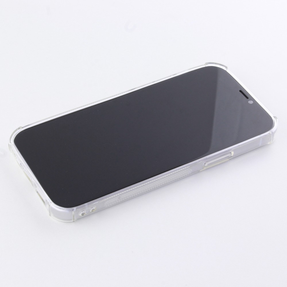 Hülle iPhone 7 Plus / 8 Plus - Gummi Bumper Kartenhalter - Transparent