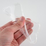 Coque iPhone 11 - Gel Bumper Porte-carte - Transparent