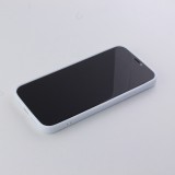 Coque iPhone 12 / 12 Pro - Gel Lignes - Blanc