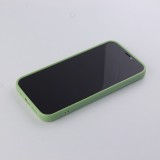 Coque iPhone 12 / 12 Pro - Gel Lignes - Vert